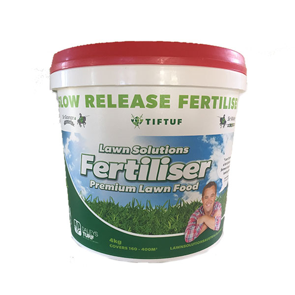 Lawn Solutions Premium Fertiliser Slow Release - 4kg